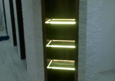 Vitrína s LED osvětlením – Mikulčice